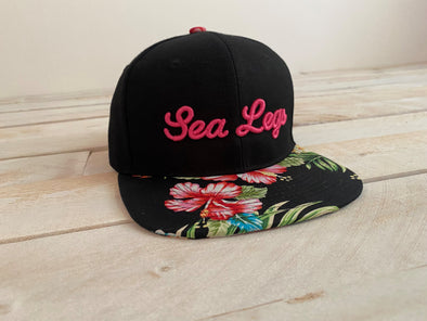 Sea Legs "Floral/Script Hat