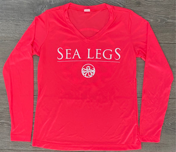 Long Sleeve Women's Dry-Fit (Coral)